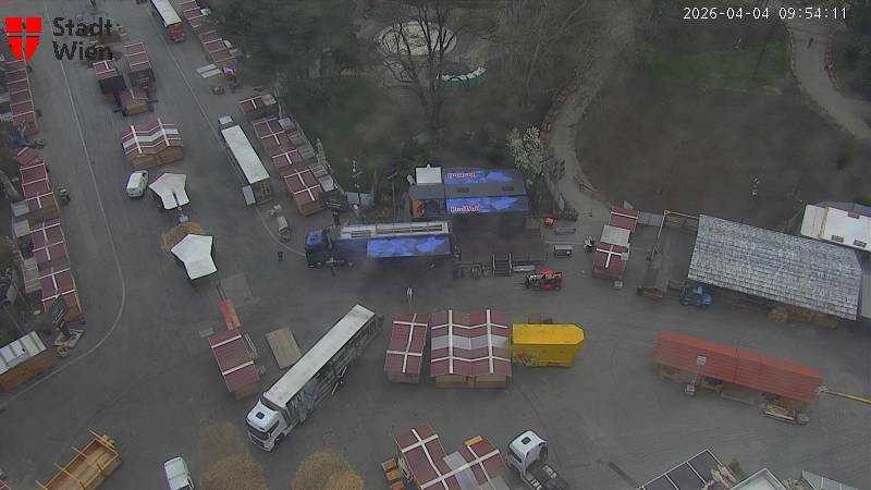 Archiv Foto Webcam Wien - Rathausplatz