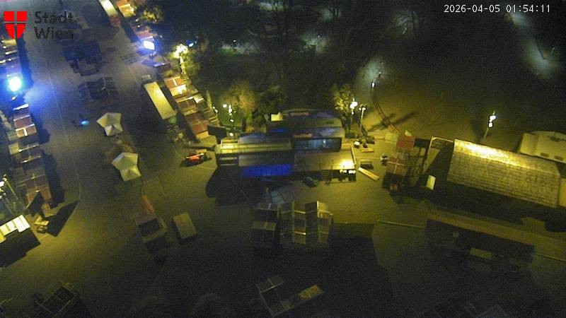 Archiv Foto Webcam Wien - Rathausplatz