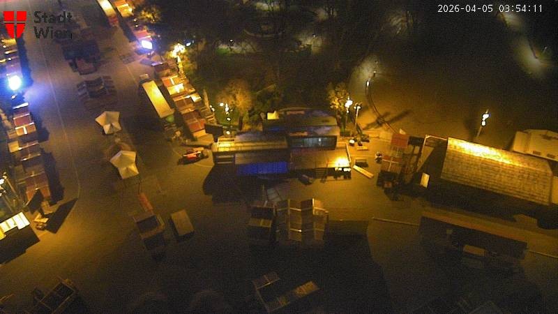 Archiv Foto Webcam Wien - Rathausplatz