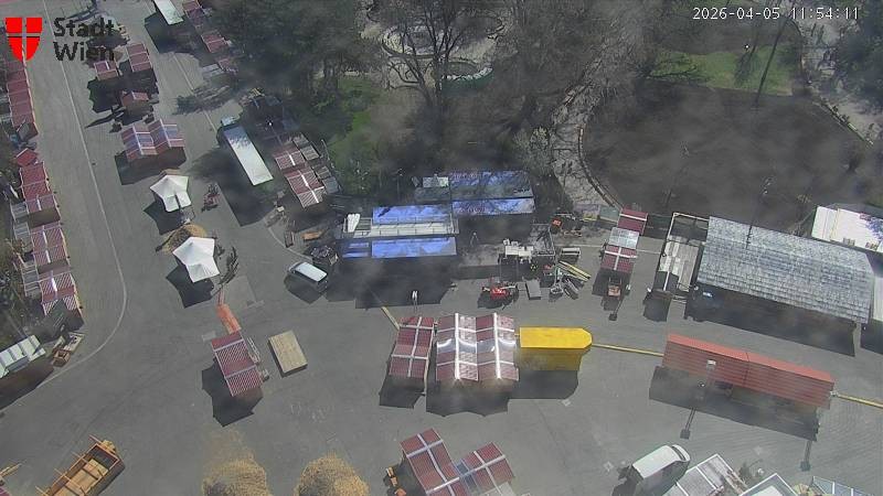 Archiv Foto Webcam Wien - Rathausplatz