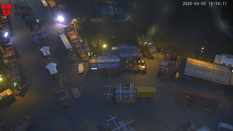 Archiv Foto Webcam Wien - Rathausplatz