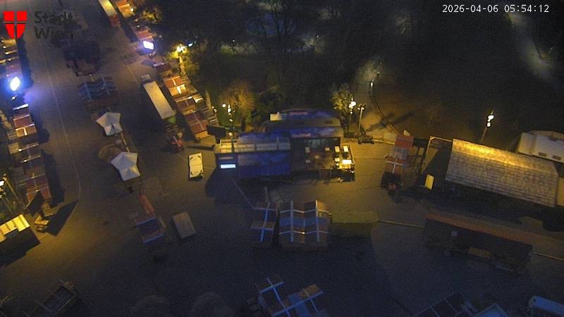 Archiv Foto Webcam Wien - Rathausplatz