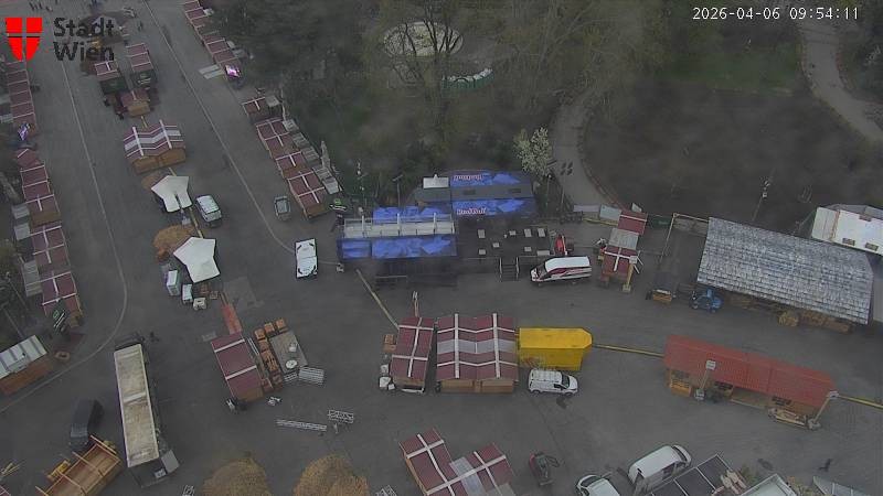 Archiv Foto Webcam Wien - Rathausplatz