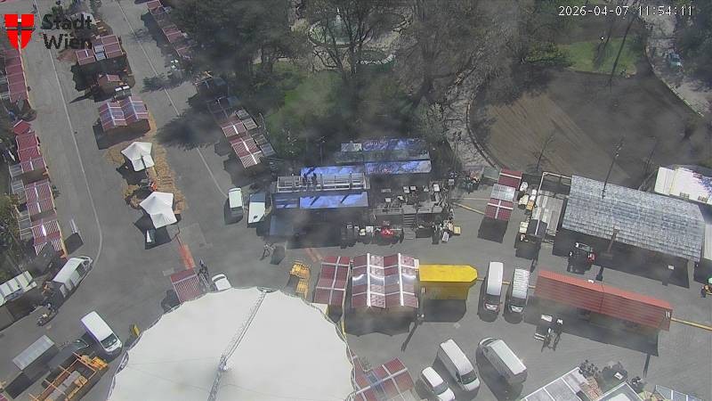 Archiv Foto Webcam Wien - Rathausplatz
