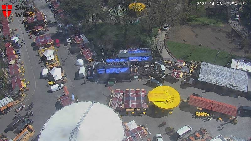 Archiv Foto Webcam Wien - Rathausplatz