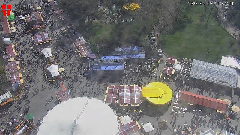 Archived image Webcam Vienna - City Hall