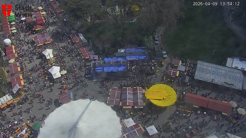 Archiv Foto Webcam Wien - Rathausplatz