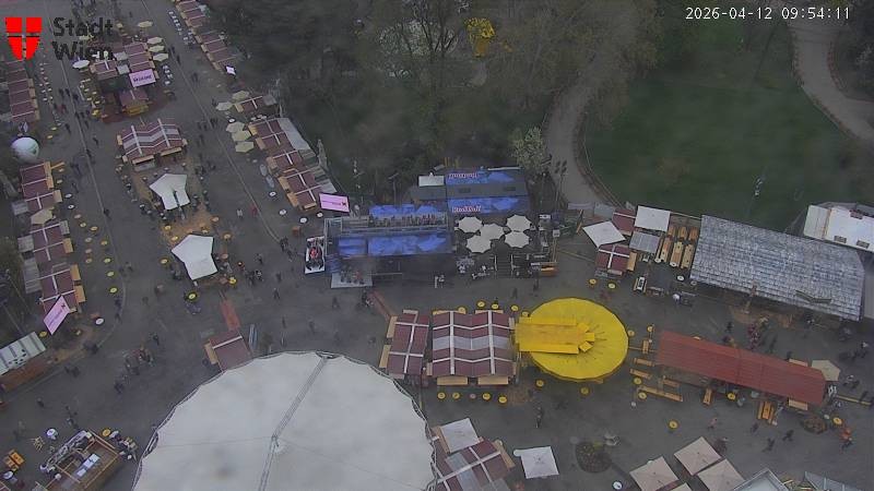 Archived image Webcam Vienna - City Hall