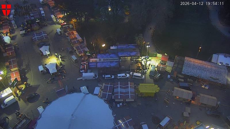 Archiv Foto Webcam Wien - Rathausplatz