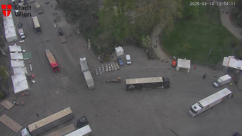 Archived image Webcam Vienna - City Hall