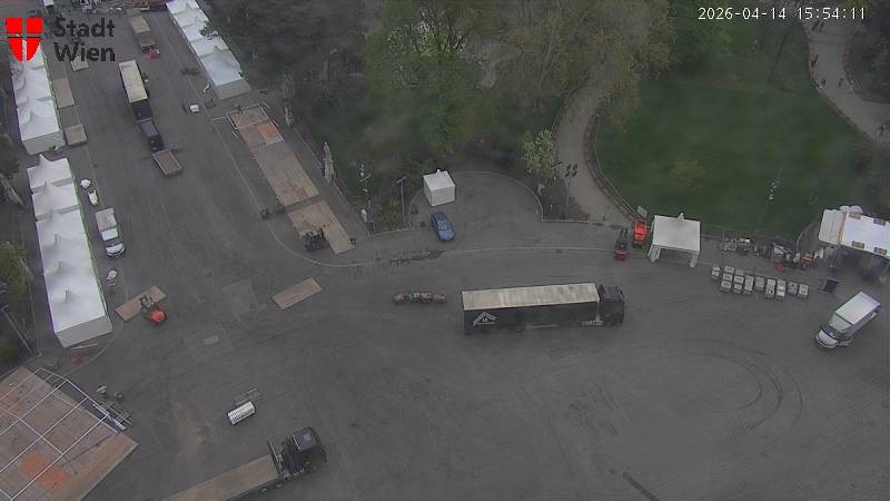 Archived image Webcam Vienna - City Hall