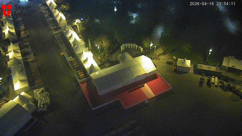 Archived image Webcam Vienna - City Hall