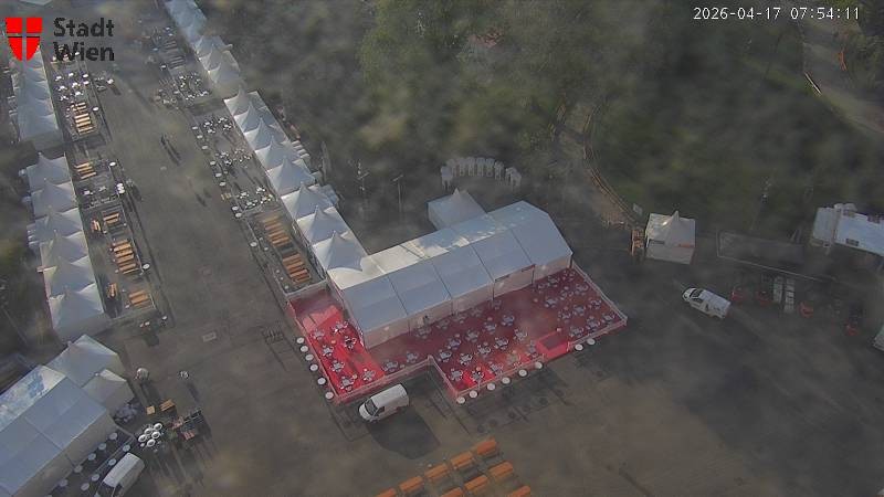 Archived image Webcam Vienna - City Hall