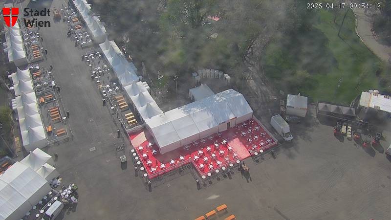 Archived image Webcam Vienna - City Hall