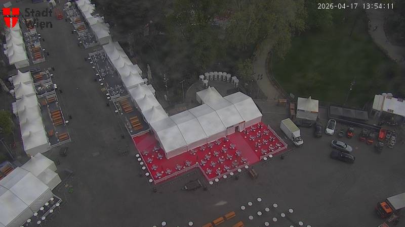 Archived image Webcam Vienna - City Hall