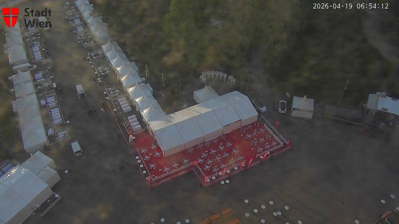 Archiv Foto Webcam Wien - Rathausplatz