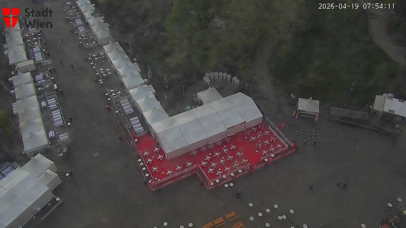 Archiv Foto Webcam Wien - Rathausplatz