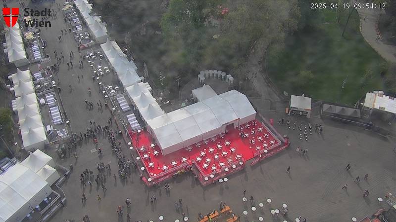 Archived image Webcam Vienna - City Hall