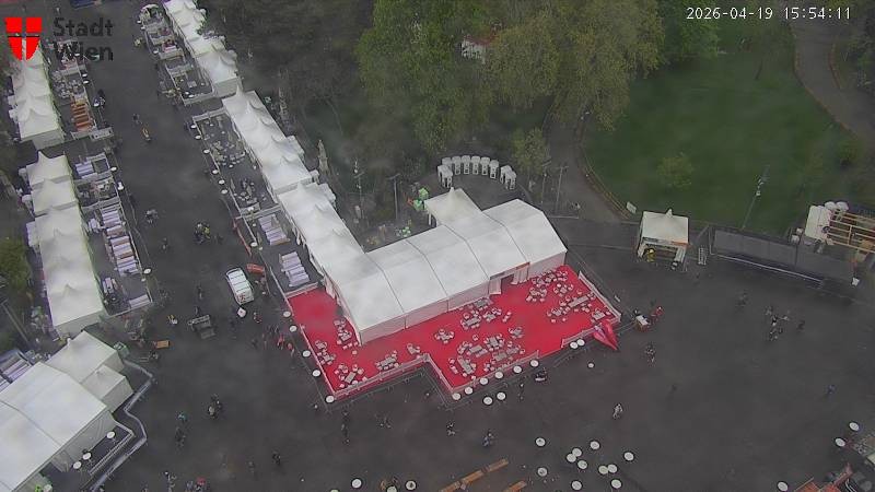 Archived image Webcam Vienna - City Hall