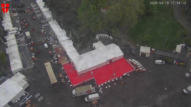 Archived image Webcam Vienna - City Hall