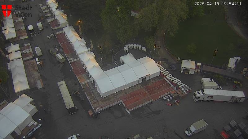 Archived image Webcam Vienna - City Hall