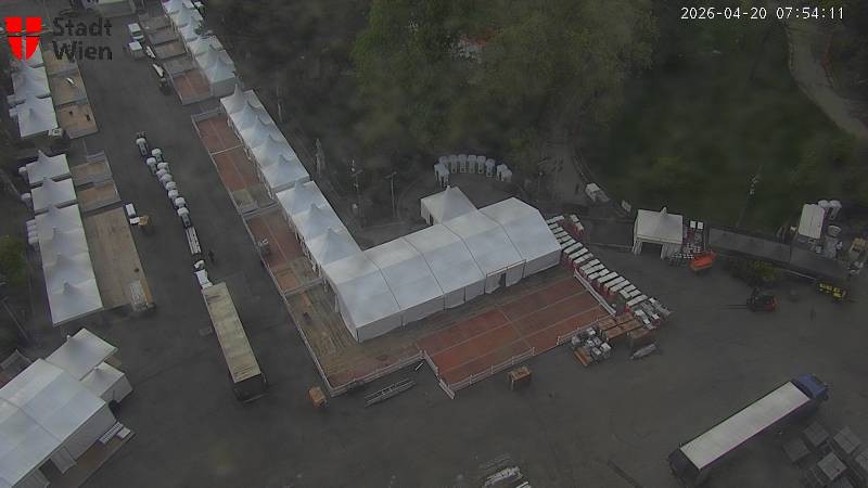 Archiv Foto Webcam Wien - Rathausplatz