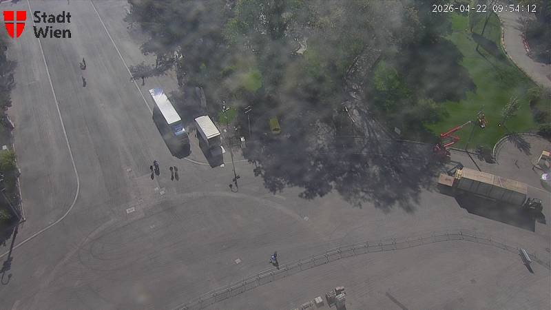 Archived image Webcam Vienna - City Hall