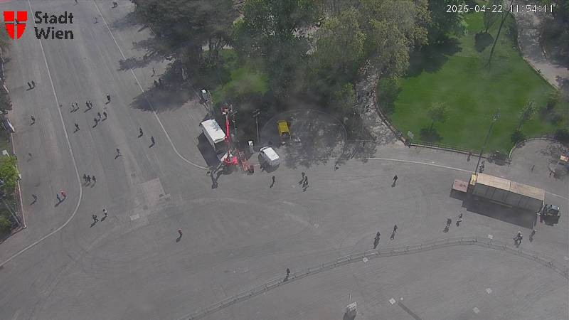 Archived image Webcam Vienna - City Hall