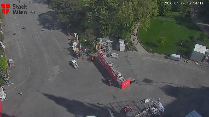 Archiv Foto Webcam Wien - Rathausplatz