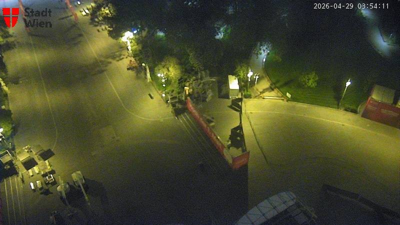 Archiv Foto Webcam Wien - Rathausplatz