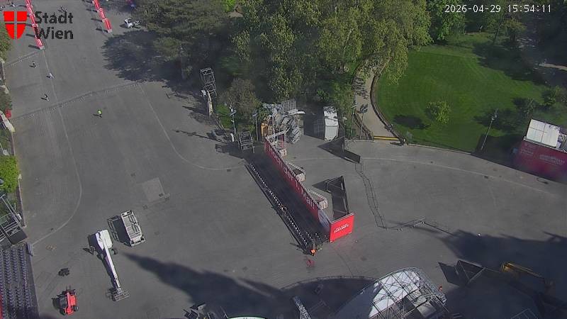Archiv Foto Webcam Wien - Rathausplatz