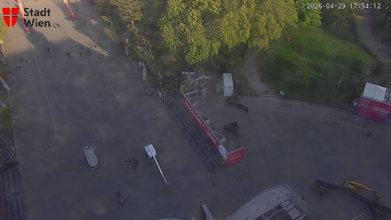Archiv Foto Webcam Wien - Rathausplatz