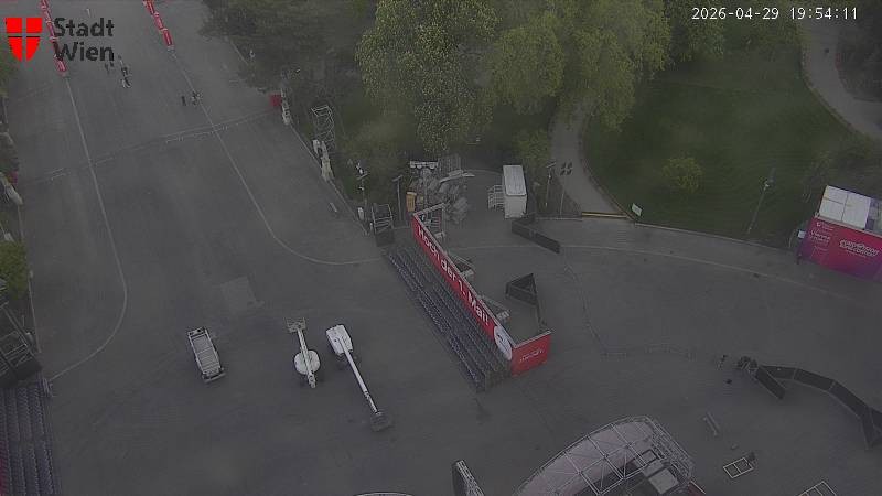 Archiv Foto Webcam Wien - Rathausplatz