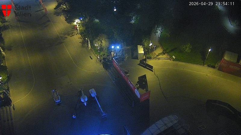 Archiv Foto Webcam Wien - Rathausplatz