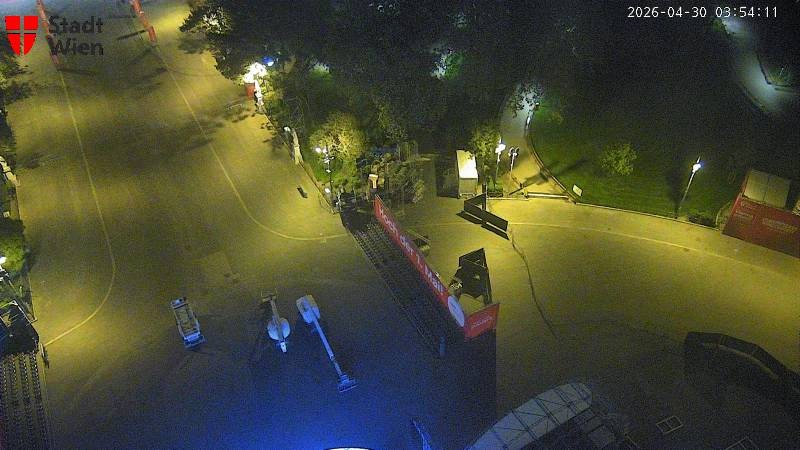 Archiv Foto Webcam Wien - Rathausplatz