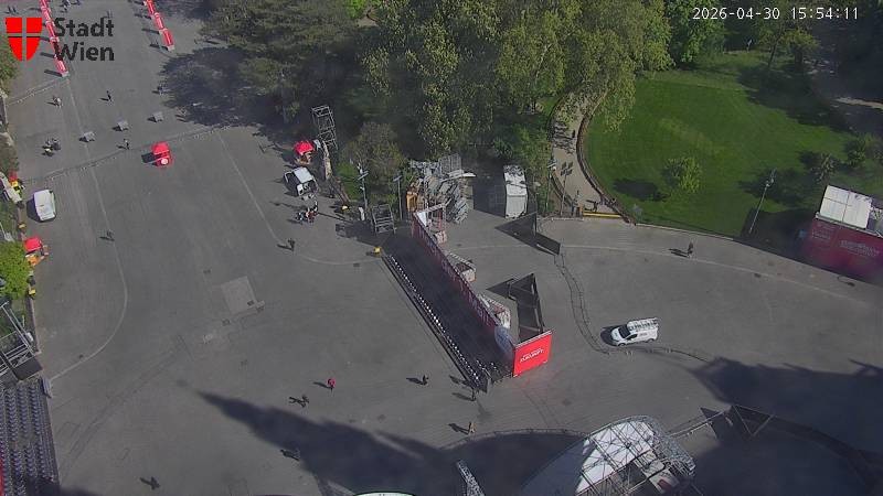 Archiv Foto Webcam Wien - Rathausplatz