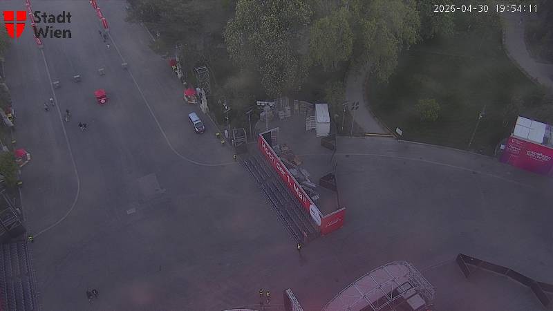 Archiv Foto Webcam Wien - Rathausplatz