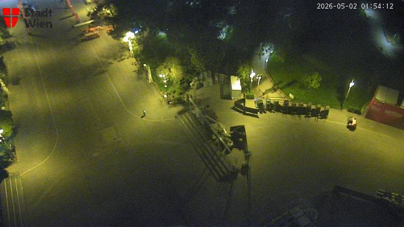 Archiv Foto Webcam Wien - Rathausplatz