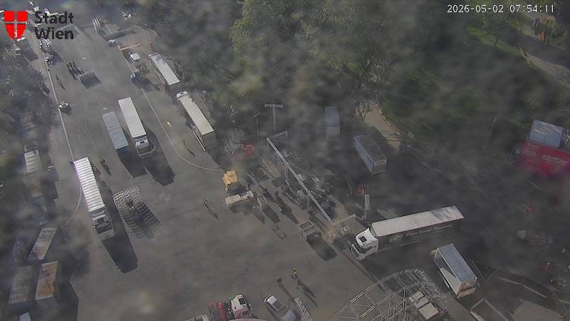 Archiv Foto Webcam Wien - Rathausplatz