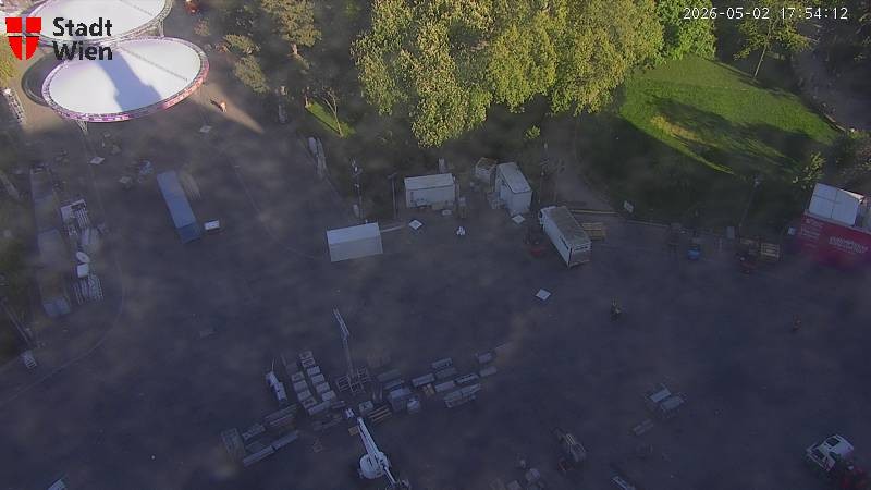 Archiv Foto Webcam Wien - Rathausplatz
