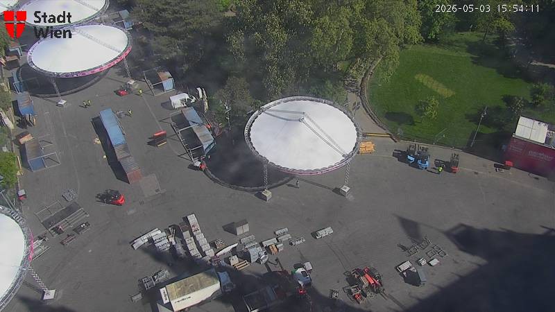 Archiv Foto Webcam Wien - Rathausplatz