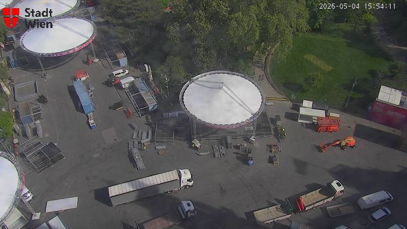 Archiv Foto Webcam Wien - Rathausplatz