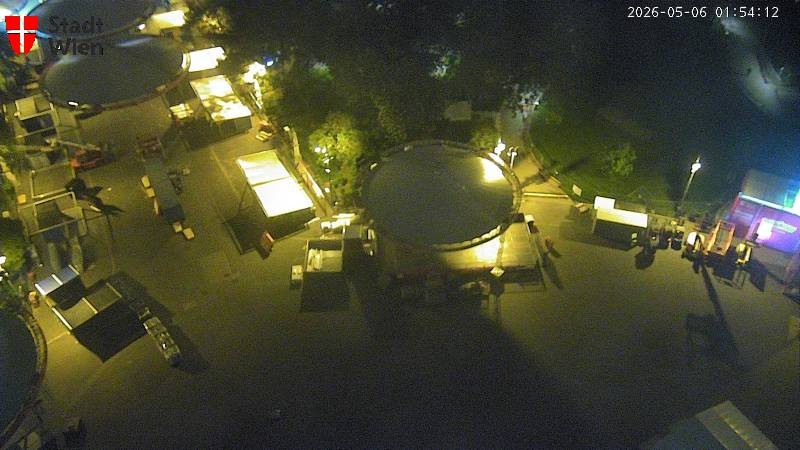 Archiv Foto Webcam Wien - Rathausplatz