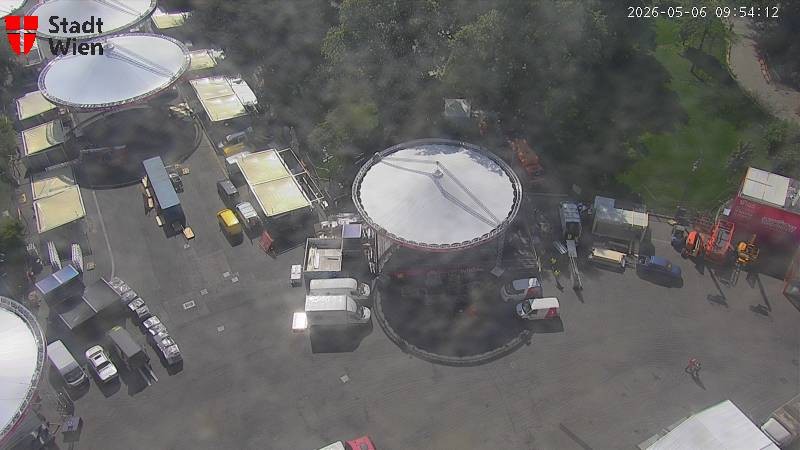 Archiv Foto Webcam Wien - Rathausplatz