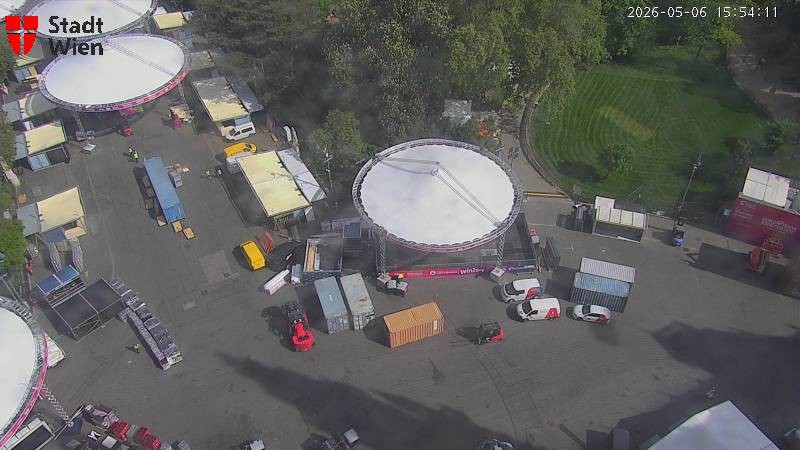 Archiv Foto Webcam Wien - Rathausplatz