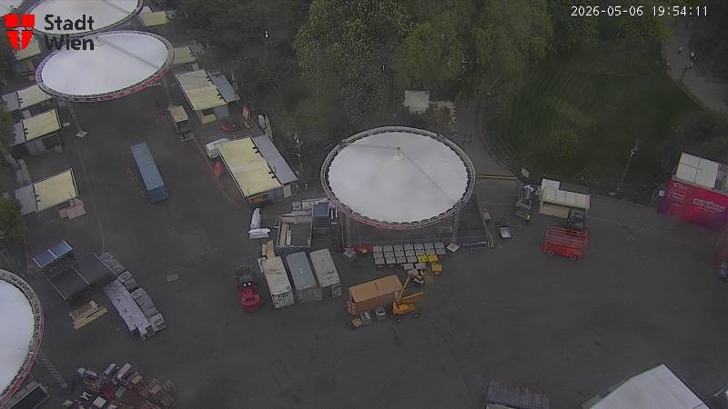 Archiv Foto Webcam Wien - Rathausplatz