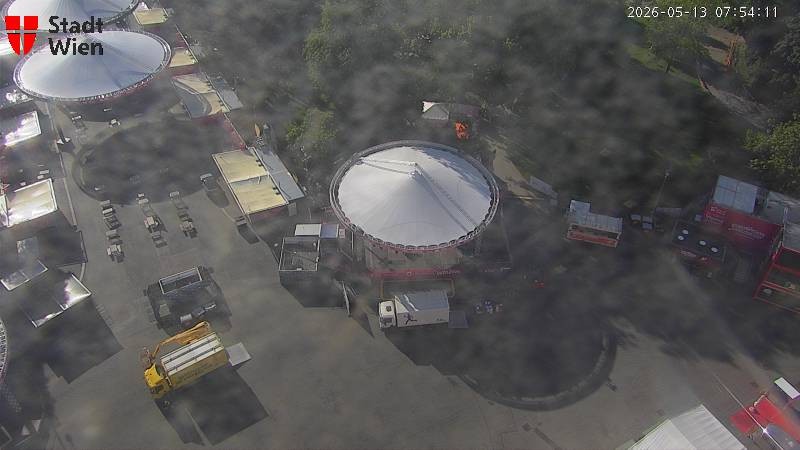 Archiv Foto Webcam Wien - Rathausplatz