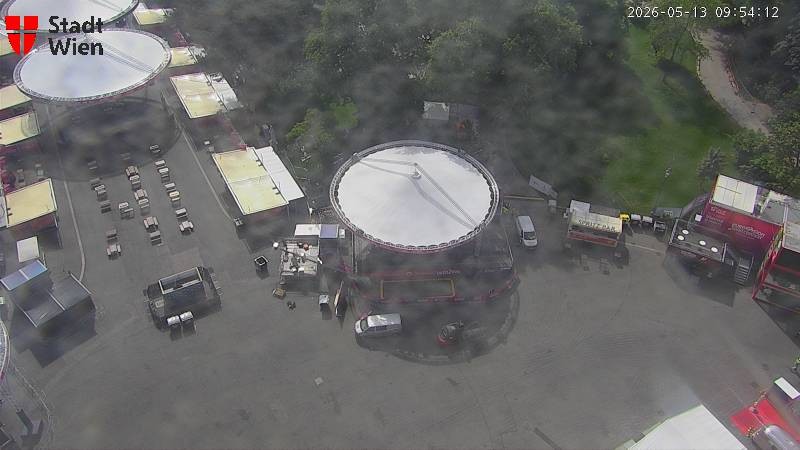 Archiv Foto Webcam Wien - Rathausplatz