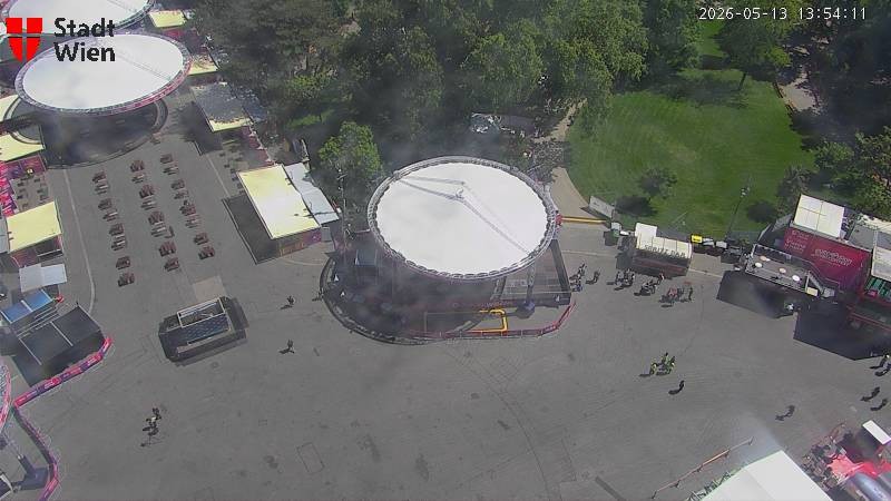 Archiv Foto Webcam Wien - Rathausplatz