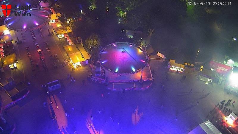 Archiv Foto Webcam Wien - Rathausplatz